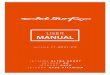 USER MANUAL - JetSurf · Declaration of Conformity of Recreational Craft with the Design, Construction and Noise Emission ... motorized surfboard Maximum Design ... USER MANUAL 