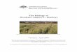 The Biology of Hordeum vulgare L. (barley) (2008) - OGTR · The Biology of Hordeum vulgare L. (barley) ... the husks do not adhere to ... USDA Foreign Agricultural Service’s Production,
