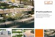 Palisaden - Pflastersteine von Niemeier · Titelbild: Urbanit-Palisade grau Unsere gerumpelten Urbanit-Palisaden verleihen Treppen, Eingängen, Böschungen und Beeteinfas-sungen individuellen