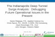 The Indianapolis Deep Tunnel Surge Analysis: … · Surge Analysis: Debugging Future Operational Issues in the Present ... P.E., BCEE, D.WRE, RW Armstrong Dave Klunzinger, P.E., 