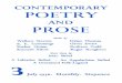 CONTEMPORARY POETRY - Modernist Magazines · CONTEMPORARY POETRY AND PROSE July 1936 Monthly ... Isaac Babel. Poem by E. E ... Prophets and fibre kings in oil and letter,