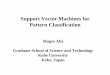 Support Vector Machines for Pattern Classificationabe/pdf/SVMsforPC.pdf · Shigeo Abe Graduate School of Science and Technology Kobe University Kobe, Japan. My Research History on