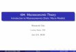 004: Macroeconomic Theory - econdse.orgecondse.org/wp-content/uploads/2018/01/004-Introduction-WinSem20… · 004: Macroeconomic Theory Introduction to Macroeconomics (Static Macro