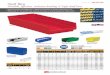 Shelf bins outlast corrugated bins – paying for themselves ... color code: R=Red, B=Blue, Y=Yellow, G=Green, W=White, SC=Clear. 12˝ Deep Single-Sided Pick Rack Systems ... In Canada: