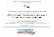 Welcome to the th Show of the African Independent Cat ... AICA The African Independent Cat Association was formed on 10 August 2010 as an Independent Organisation with the following