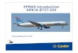EFRAS Introduction ARKIA B757-300 - Condor Flight …com_vfm/Itemid,27/...EFRAS Introduction ARKIA B757-300 ARKIA B757-300 EFRAS Introduction OVERVIEW • Introduction EFRAS • Takeoff-Performance