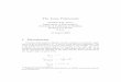 The Jones Polynomial - UCB Mathematicsvfr/jones.pdfThe Jones Polynomial Vaughan F.R. Jones ∗ Department of Mathematics, University of California at Berkeley, Berkeley CA 94720, U.S.A