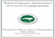 North Carolina Association of County Commissioners Commissioners...North Carolina Association of County Commissioners ... Team Leader and designated liaison ... Task Force and the