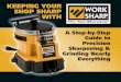 A Step-by-Step Guide to Precision Sharpening & Grinding ... · A Step-by-Step Guide to Precision Sharpening & Grinding Nearly Everything. ... Putty Knives / Scrapers ... • Use left