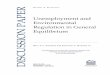 Unemployment and Environmental Regulation in General ... · Resources for the Future Hafstead and Williams 1 Unemployment and Environmental Regulation in General Equilibrium Marc