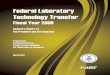 Federal Laboratory Technology Transfer - NIST · Federal Laboratory Technology Transfer Fiscal Year 2009 Prepared by: National Institute of ... For example, open innovation demonstrates