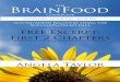 the BrainFood - Angela Taylor · Salsa Fresca Zucchini Fritters ... ©2016 The BrainFood Cookbook by Angela Taylor. contents ... The GAPS Guide Book by Baden Lashkov