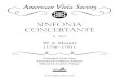 Sinfonia Concertante, K. 364, Principal Viola Part CONCERTANTE K. 364 W. A. Mozart (1756–1791) Principal Viola Part Extended Scordatura Edition Edited by Andrew Filmer. ... from