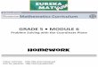 Problem Solving with the Coordinate Plane - Riverside … Student... · 2015-10-11 · GRADE 5 • MODULE 6 ... Mathematics Curriculum GRADE 5 • MODULE 6 Module 6: Problem Solving