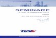 SEMINARE - tuev-thueringen.ch · Abschnitt 16, PD5500 Annex G, WRC 107 & 297