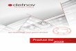 Product list2018 - Detnov Product list 2018.pdf · Conventional control panels ... Conventional control panel accessories ... Addressable fire alarm control panel with 4 loops expandable