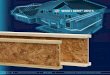 WOOD I BEAM JOISTS - U.S. LUMBER · WOOD I BEAM™ JOISTS ... can be minimized by nailing a continu ous 2x4 perpendicular to the bottom of the joists at midspan running from end wall
