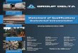 Statement of Qualiﬁcations - Group Delta · your reviewing our attached Statement of Qualifications and passing on to others in your ... GEOTECHNICAL ENGINEERING AND GEOLOGIC 
