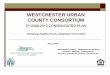 WESTCHESTER URBAN COUNTY CONSORTIUM · Westchester Urban County Consortium ... a suitable environment to expand economic opportunities ... Hygiene receives funding under the Housing
