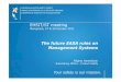 EASA ORO SMS - TRACECA€¦ · EASA Rulemaking tasks: ... ADR Rule structure –the big picture 28 Oct. 2011 4 ADR: Aerodromes ATCO: licensing and medical certification of air traffic