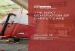 THE NEXT GENERATION OF CARPET CARE - CFR Corp NEXT GENERATION OF CARPET CARE Faster. Cleaner. Greener. Cascade 20 Recycling, Moisture-Controlled Carpet Extractor ... organic substances