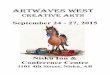 ARTWAVES WEST - pewterart.ca · 3 We are excited to be coming back out west for the ARTWAVES WEST Creative Arts Show. Thanks to Deb McIvor for her awesome design on our catalogue