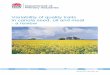Variability of quality traits in canola seed, oil and meal ... · Variability of quality traits in canola seed, ... reduce the oil viscosity and promote coalescence of the oil droplets