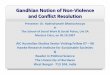 Gandhian Notion of Non -Violence and Conflict Resolutioncincinnatitemple.com/articles/bhattacharyya-gandhian-notion.pdfAhmedabad, Navajivan Publications, p. 12] ... The third and final