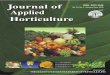 Journal of Applied Horticulture, Vol 10(1)horticultureresearch.net/Journal_of_applied_Horticutlure_10(1).pdf · JOURNAL OF APPLIED HORTICULTURE Vol. 10, No. 1, ... grown under low