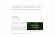 Developing Ecological Habits of Mind: Approaching ... · PDF fileDeveloping Ecological Habits of Mind: Approaching Environmental Issues through ... successful adult ... Approaching