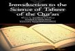 Science of Tafseer of the Quran - Edited - Knowledge · Darul Tabligh North America 786 Summa Avenue Westbury, NY, USA, 11590 ... a butcher’s manual where all items are spelled