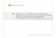 Polycom Unified Communications Deployment Guide for · PDF filePolycom Unified Communications Deployment Guide for the OpenScape Solution of Siemens ... OpenStage 10, 15, 20, ... Polycom