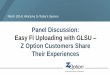 Panel Discussion: Easy FI Uploading with GLSU Z Option ... worksheet . GLSU Common Uses ... Process Before GLSU: Custom program to upload journal entries via .csv ... By using park