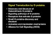 Signal Transduction by G proteins - pdfs.semanticscholar.org · transducer-amplifier” to address the problem: ... Activated form of ras found in ... Rate of GTP hydrolysis is 300-fold