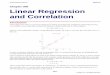 Linear Regression and Correlation · 2018-01-23 · Linear Regression and Correlation 300-5 © NCSS, LLC. All Rights Reserved. Estimated Variances An estimate of the variance of the