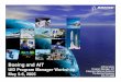 Boeing and AIT - Boein… · Boeing and AIT UID Program Manager Workshop May 5-6, ... Master Customer Contract Requirements ... Notional Schedule