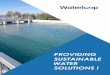 PROVIDING SUSTAINABLE WATER SOLUTIONSwaterloop.in/assets1/waterloop_company.pdfDRINKING WATER SOLUTIONS 4 MEDIA FILTERATION ... (MBBR) PROCESS MBR - WITH ... is too small to allow