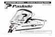 Model CF325Li Part No. 902600 - Paslode. READ THE MANUAL FROM COVER TO COVER ... • Magazine Parts Paslode will service the tool and replace all ... safe operation of the Paslode