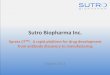 Sutro Biopharma Inc. - PhyNexus Automation · Sutro Biopharma Inc. Xpress CFTM: A rapid platform for drug development from antibody discovery to manufacturing ... • Ribosome Display
