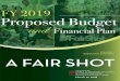 VOLUME 1 EXECUTIVE SUMMARY A FAIR SHOT - … · The Government Finance Officers Association of the United States and Canada ... Phil Mendelson ... Departmentof General Services Office