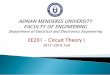 EE201–CircuitTheoryIakademik.adu.edu.tr/.../ee201-ch5-part1-1512120651.pdf · 6.SecondOrderCircuits ... EE201 -Circuit Theory I 1.12.2017. ... The circuit analysis techniques covered
