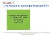 Chapter 1 The Nature of Strategic Managementsusys.staff.gunadarma.ac.id/Downloads/files/36509/chapter01.pdfChapter 1 The Nature of Strategic Management Strategic Management: Concepts