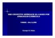 THE COGNITIVE APPROACH AS A BASIS FOR … COGNITIVE APPROACH AS A BASIS FOR ENHANCED CURRICULA ... moment of knowledge construction, ... In traditional lecture based teaching approaches,