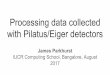 Processing data collected with Pilatus/Eiger detectors · Processing data collected with Pilatus/Eiger detectors ... •Sequence of per-image filters ... This rate will be used for