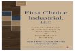 First Choice Industrial,firstchoiceind.net/FirstChoiceIndustrialBrochure.pdf · First Choice Industrial, LLC First in customer satisfaction ... Superfici supplies complete lines and