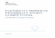 FLEXIBILITY MARKETS FEASIBILITY STUDY … · The feasibility studies supported through this Competition will provide detailed technical, ... The specific objectives for the Competition