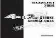 2004 Service data 01E - Serviceinfo MC info/2004_Service data_Manual.pdf · Among the 2004 SUZUKI motorcycles and vehicles with 4 & 2 stroke engines, many new models have been added,