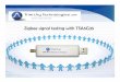 Zigbeesignal testing with TSA5G35 - Triarchy Technologies signal testing.pdf · Zigbeemodule conductive testing 1: TSA5G35 will be connected Zigbee module through 30 dB external attenuator