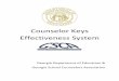 Counselor Keys Effectiveness System - c.ymcdn.com1].pdf · Introduction to the Counselor Keys Effectiveness System A comprehensive school counseling program is multi-faceted and designed