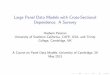Large Panel Data Models with Cross-Sectional … Panel Data Models with Cross-Sectional Dependence: A Surevey Hashem Pesaran University of Southern California, CAFE, USA, and Trinity